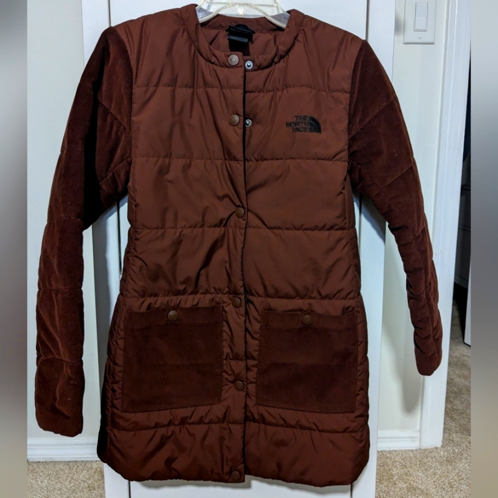 The North Face Women's Harway Collarless Midi Jacket XS Dark Oak